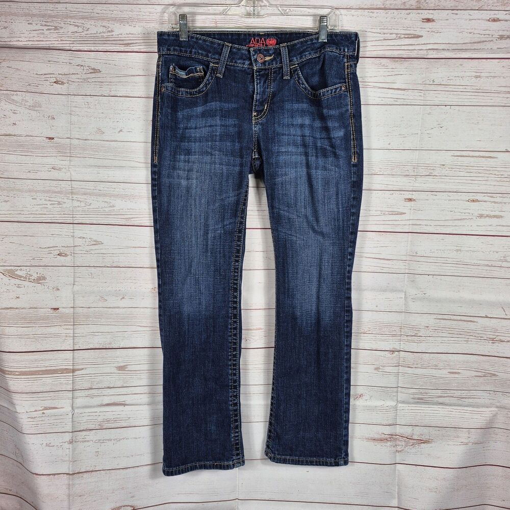 Cinch ADA Women’s Jeans Size 30/9S Dark Wash Bootcut Western Cowgirl Rodeo